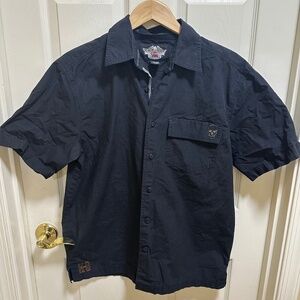Herley-Davidson Short Sleeve Button Shirt